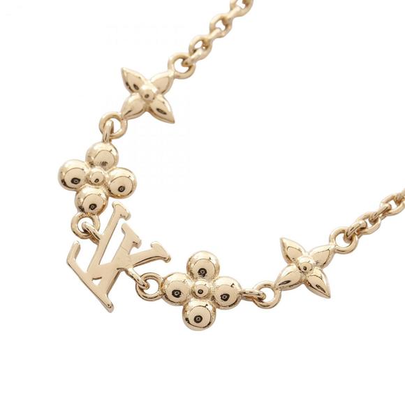 LOUIS VUITTON Gold Necklace - Picture 1 of 7
